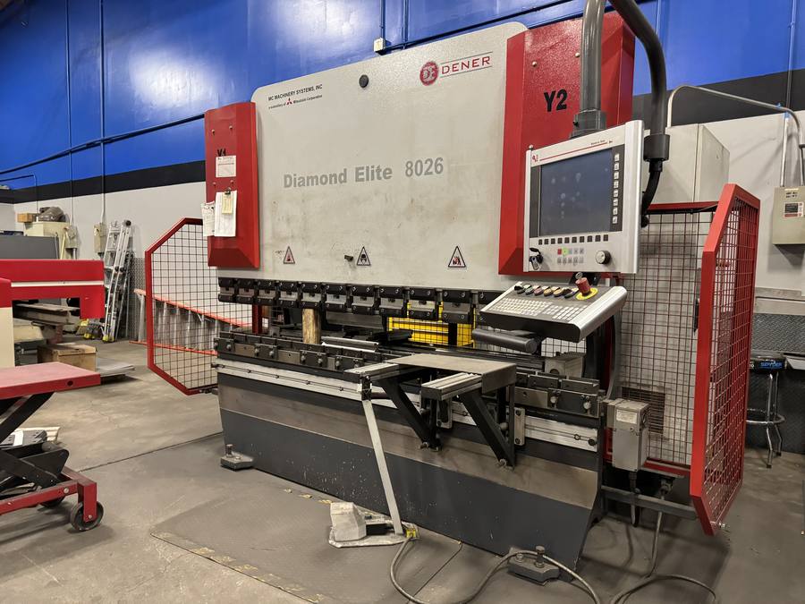 Dener Diamond Elite 8026 — CNC Press Brake