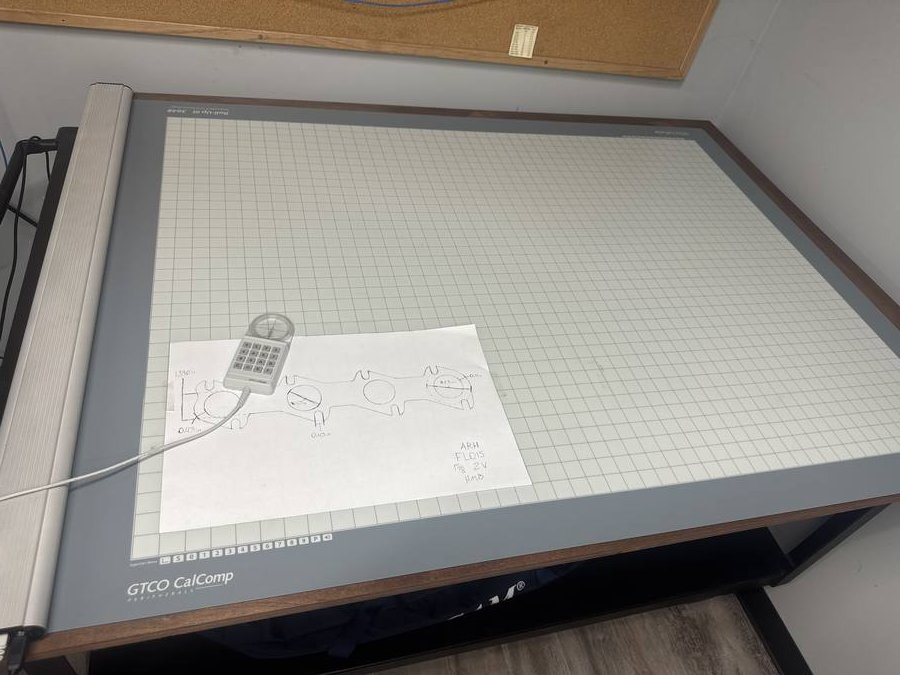 Engineering & Layout — Digitizing Table