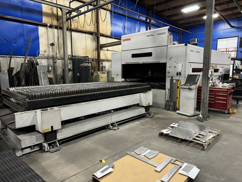 Durma HD-FL 4020 fiber laser cutting machine